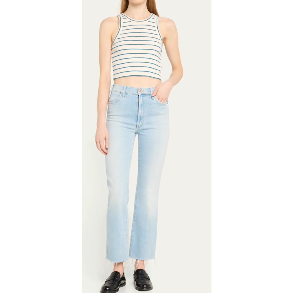 MOTHER The Hustler Ankle Fray Jeans 23